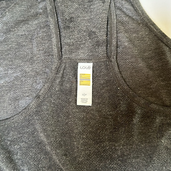Lole grey camisole athletic top Small - Picture 5 of 5